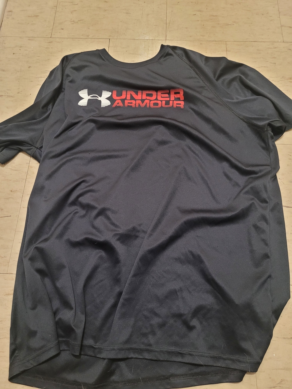 Under Armour Men’s Black Logo Performance Shirt